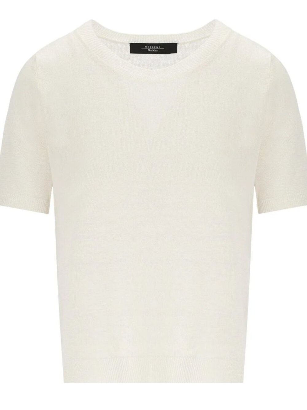 Weekend Max Mara Pure Linen Knit Top – Ecru - Size M